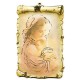 Mother and Child Scroll Plaque cm.10x15 - 4"x6"