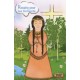 Libro con Kateri Tekakwitha / el santo rosario en francés cm.9.5x15.5 - 3 3/4 "x 6"