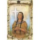 Kateri Tekakwitha/ The Holy Rosary Book French Text cm.9.5x15.5 - 3 3/4"x6"