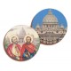 San Pietro e Paolo 3D Bi-Dimensional Round Bookmark cm.7 - 2 3/4"