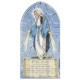Miraculous/ Hail Mary Prayer Plaque English cm.10x20 - 4"x8"