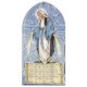 Miraculous/ Hail Mary Prayer Plaque French cm.10x20 - 4"x8"