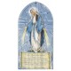 Miraculous/ Hail Mary Prayer Plaque Italian cm.10x20 - 4"x8"