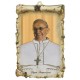 Pope Francis Scroll Plaque cm.10x15 - 4"x6"