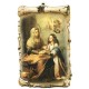St.Anne Scroll Plaque cm.10x15 - 4"x6"