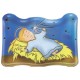 Animated Baby Jesus Plaque and Stand cm.7.5x11 - 3"x 4 1/2"