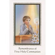 Remembrance of First Holy Communion Book Boy 