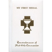 Communion- Children Missal Book Symbol Chalice White