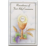 Communion- My First Missal Book Symbol Chalice
