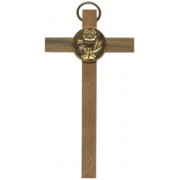 Communion Cross Chalice Gold Plated cm.10 - 4"