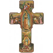 Our Lady of Guadalupe Cross cm.13 - 5"