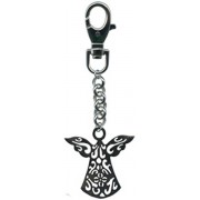Pewter Purse Charm Silver Angel Gift Boxed