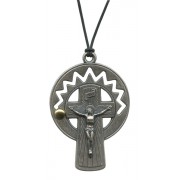 Rosary Crucifix Pendent with Cord mm.52- 2"