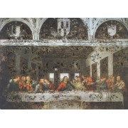 Last Supper High Quality Print with Gold cm.20x25- 8"x10"