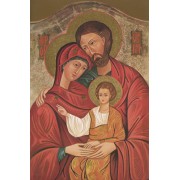 Icon Holy Family High Quality Print cm.20x25- 8"x10"