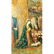 Nativity Holy Card cm.7x12 - 2 3/4" x 4 3/4"