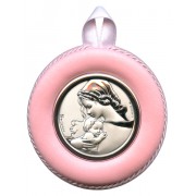 Crib Medal Mother and Child Pink cm.8.5- 3 1/4"