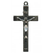Metal Crucifix Black mm.45 - 1 3/4"