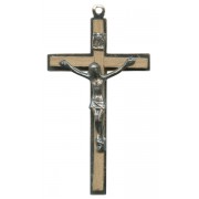 Wood Crucifix White mm.45- 1 3/4"