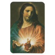 Sacred Heart of Jesus Fridge Magnet cm.4x6 - 2 1/2"x 4 1/4"