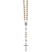 Olive Wood Rosary Beads mm.5