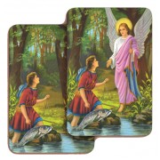 St.Raphael 3D Bi-Dimensional Cards cm.5.5x8.2- 2 1/8"x 3 1/4"