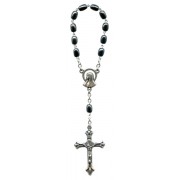 Bohemia Crystal Decade Rosary Steel Colour