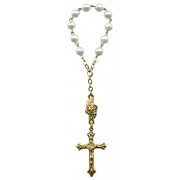 Gold Plated Decade Rosary mm.6
