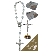 Crucifix Car Statue SCBMC23 with Decade Rosary RD850A-15