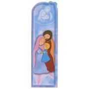 Animated Holy Family PVC Bookmark cm.5x15 - 2"x6"