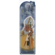 Pope John Paul II PVC Bookmark cm.5x15 - 2"x6"